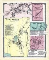 Jamaica Town, Rawsonville, Townshend Town, Jamaica West, Townshend West, Windham County 1869